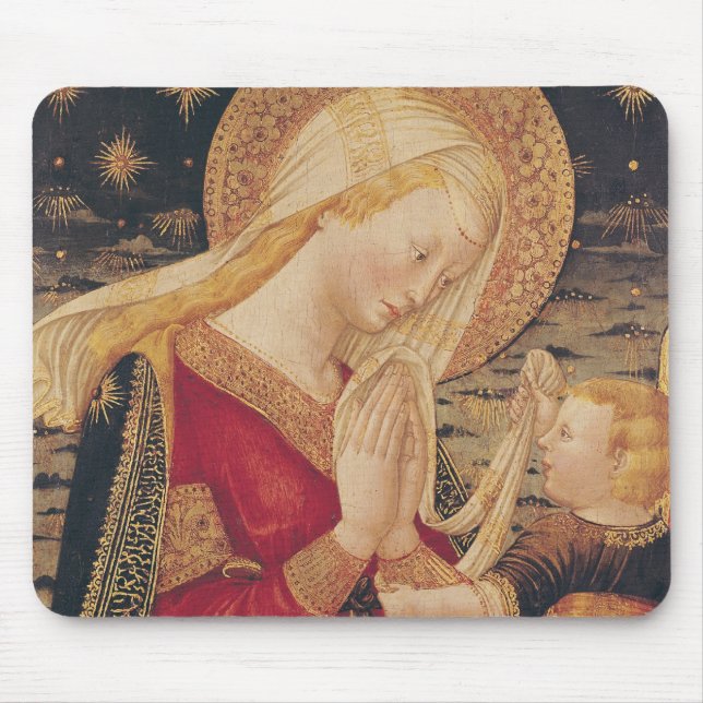 Virgin and Child 2 Mouse Pad (Front)