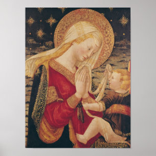 Virgin and Child 2 Poster