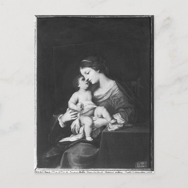 Virgin and Child 3 Postcard (Front)
