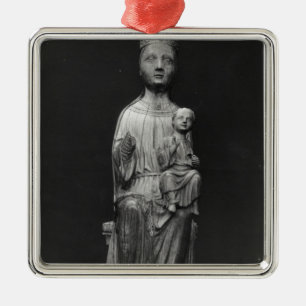 Virgin and Child 4 Metal Tree Decoration