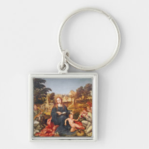 Virgin and Child and angels, 1536-38 Key Ring