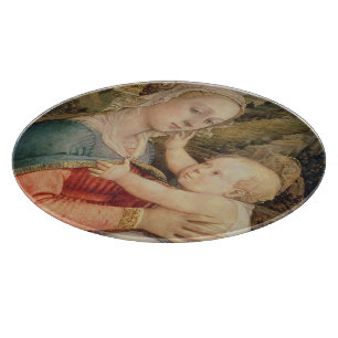 Virgin and Child, c.1465 Cutting Board