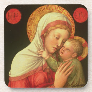 Virgin and Child, c.1465 (oil on panel) Coaster