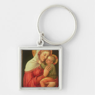Virgin and Child, c.1465 (oil on panel) Key Ring