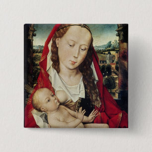 Virgin and Child, c.1467-70 15 Cm Square Badge