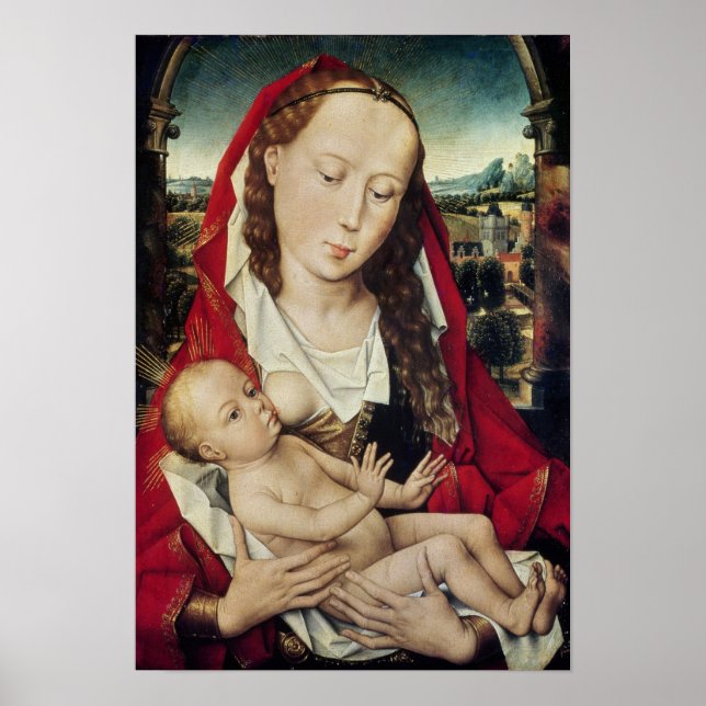 Virgin and Child, c.1467-70 Poster (Front)