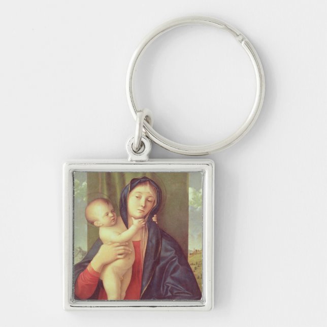 Virgin and Child, c.1487 Key Ring (Front)