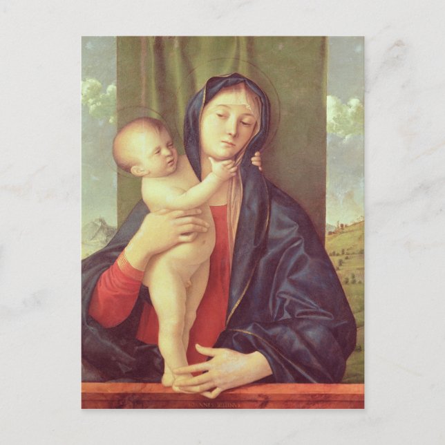 Virgin and Child, c.1487 Postcard (Front)