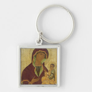 Virgin and Child, c.1500 Key Ring