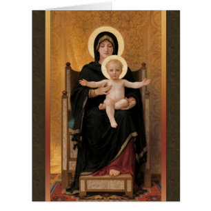 Virgin and Child CC0277  Big Greeting Card