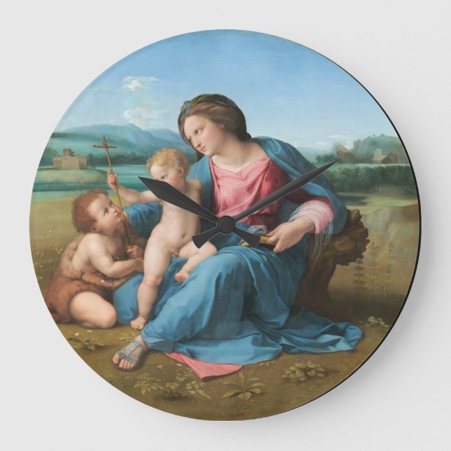 Virgin and Child clock (Front)