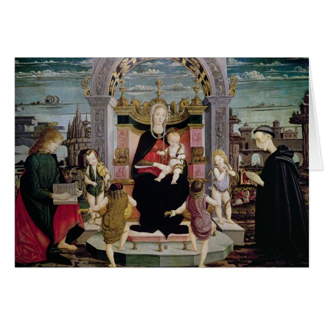 Virgin and Child Enthroned (Front Horizontal)