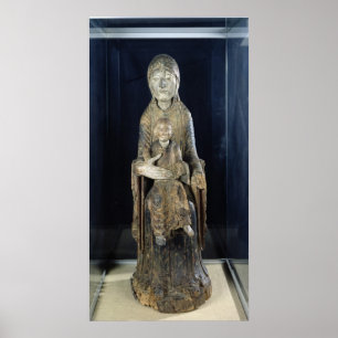 Virgin and Child in Majestd, from Forez Poster