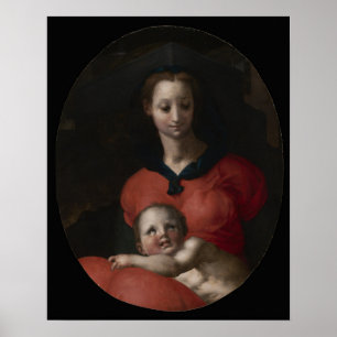 Virgin and Child, known as the Madonna del Libro Poster