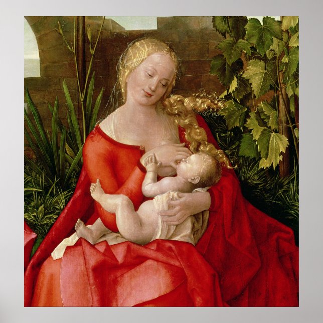 Virgin and Child 'Madonna with the Iris', 1508 Poster (Front)