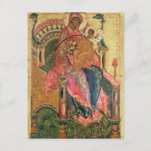 Virgin and Child, Moscow School Postcard