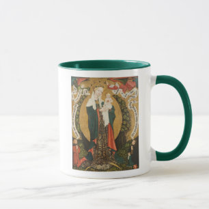 Virgin and Child on a Crescent Moon from Destna Mug
