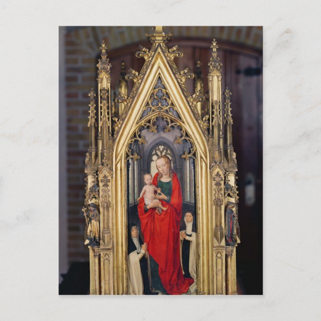 Virgin and Child Postcard (Front)