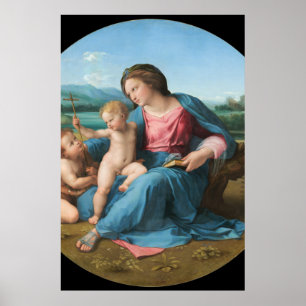 Virgin and Child  Poster