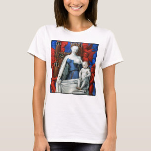 Virgin and Child surrounded by Angels - Fouquet T-Shirt