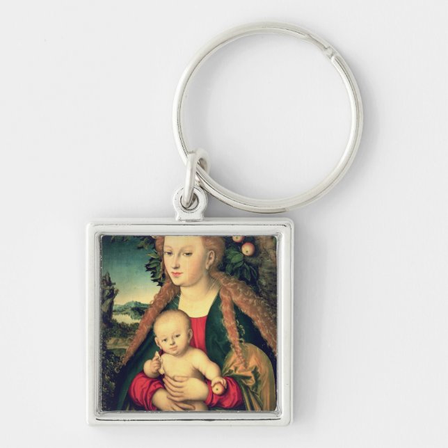 Virgin and Child under an Apple Tree Key Ring (Front)