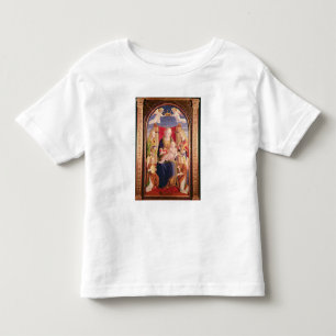 Virgin and Child with angel musicians and saints Toddler T-Shirt