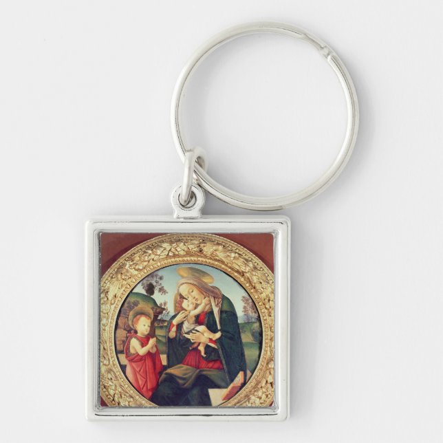 Virgin and Child with John the Baptist Key Ring (Front)