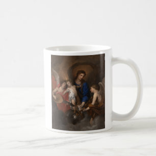 Virgin and Child with Music Making Angels Coffee Mug