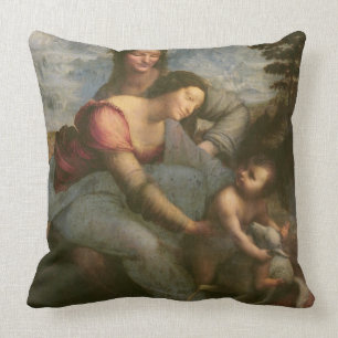 Virgin and Child with St. Anne, c.1510 Cushion
