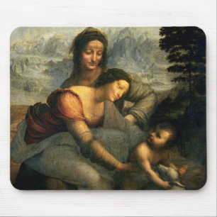 Virgin and Child with St. Anne, c.1510 Mouse Pad