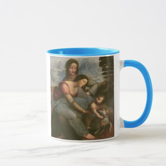 Virgin and Child with St. Anne, c.1510 Mug (Right)
