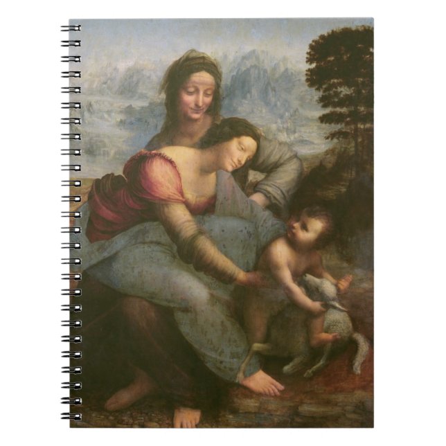 Virgin and Child with St. Anne, c.1510 Notebook (Front)