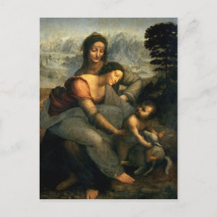 Virgin and Child with St. Anne, c.1510 Postcard