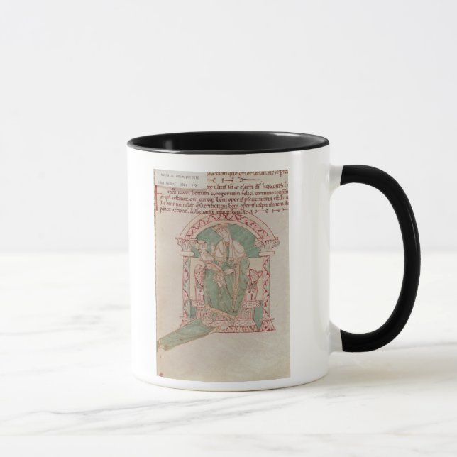 Virgin and Child with St. Gregory the Great Mug (Right)