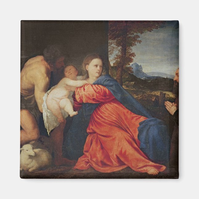 Virgin and Infant Magnet (Front)