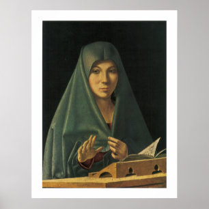 Virgin Annunciate Poster