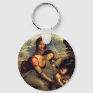 Virgin & Child w/ St.Anne & Lamb Key Ring