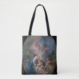 Virgin & Child with the Young St. John by Boucher Tote Bag