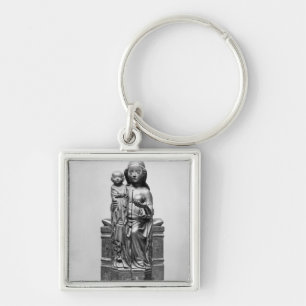 Virgin  closed, early 15th century key ring