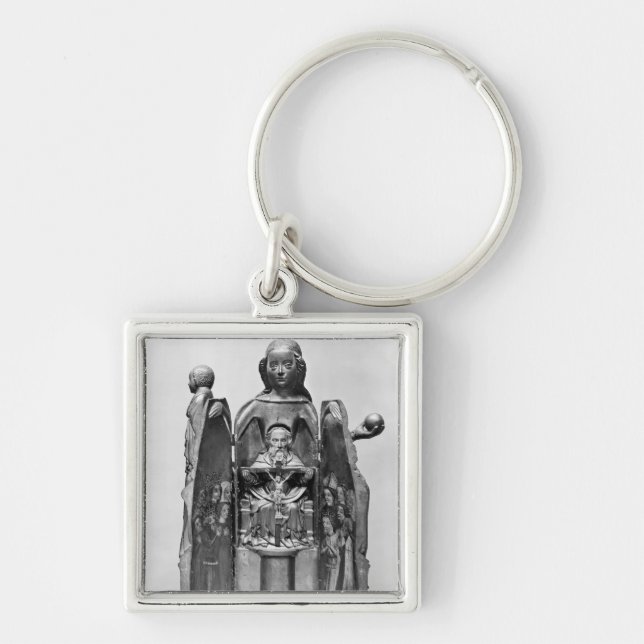 Virgin , early 15th century key ring (Front)