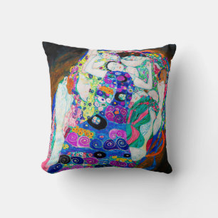 Virgin (Girls), Gustav Klimt Cushion