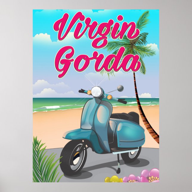 Virgin Gorda British virgin Islands Poster (Front)