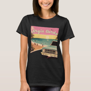 Virgin Gorda Retro Beach Vacation Souvenir Virgin  T-Shirt