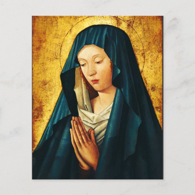 Virgin in prayer of Riga (Front)