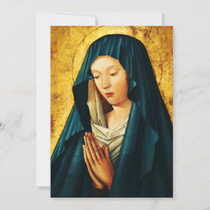 Virgin in prayer of Riga Invitation