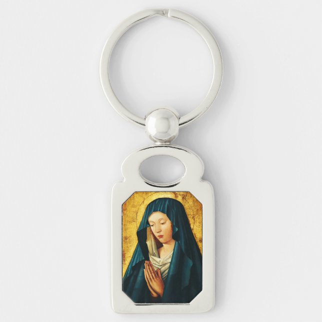 Virgin in prayer of Riga Key Ring (Front)