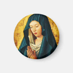 Virgin in prayer of Riga Magnet