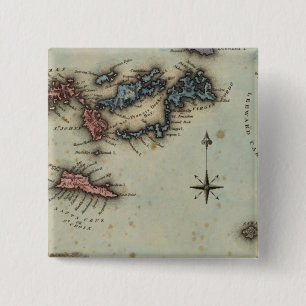 Virgin Islands 15 Cm Square Badge