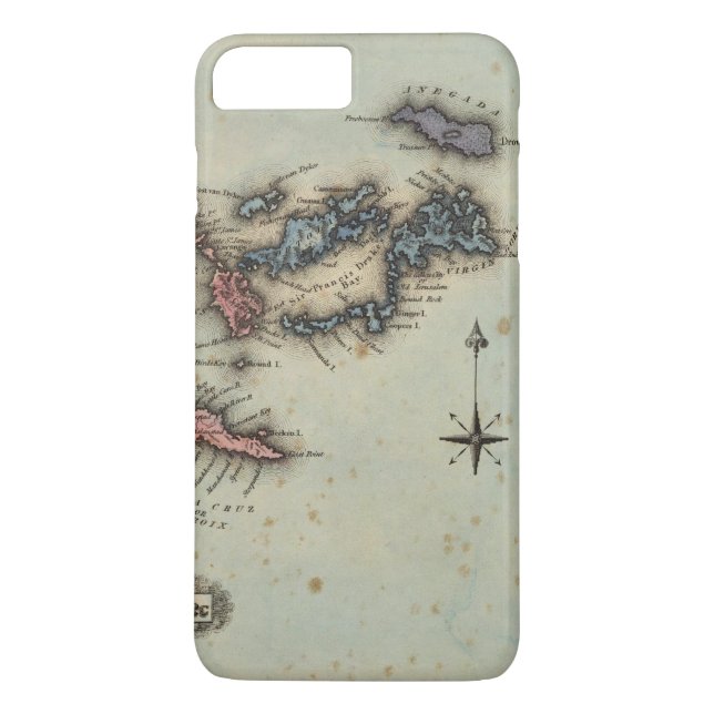 Virgin Islands Case-Mate iPhone Case (Back)