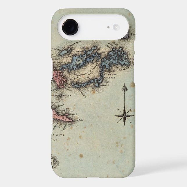 Virgin Islands Case-Mate iPhone Case (Back)